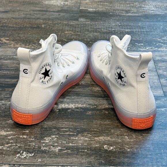 Converse Chuck Taylor Shoes Sneakers Unisex All Star CX Hi White Wild Mango NIB - Picture 9 of 15